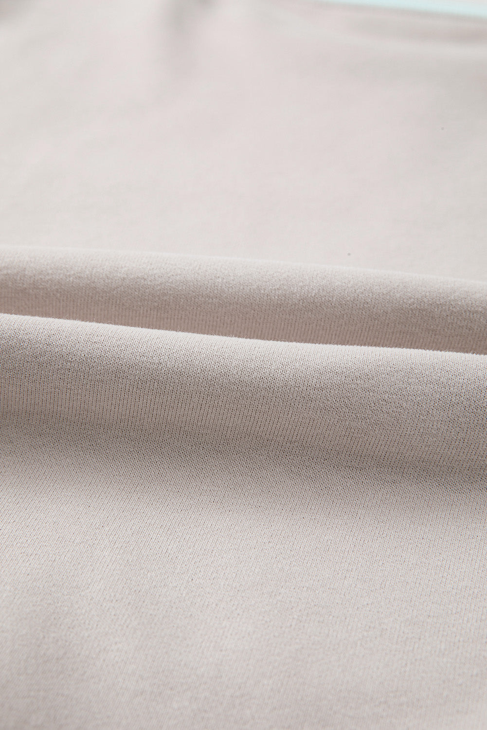 Parchment Colorblock Patchwork Striped Sleeve Sweatshirt
