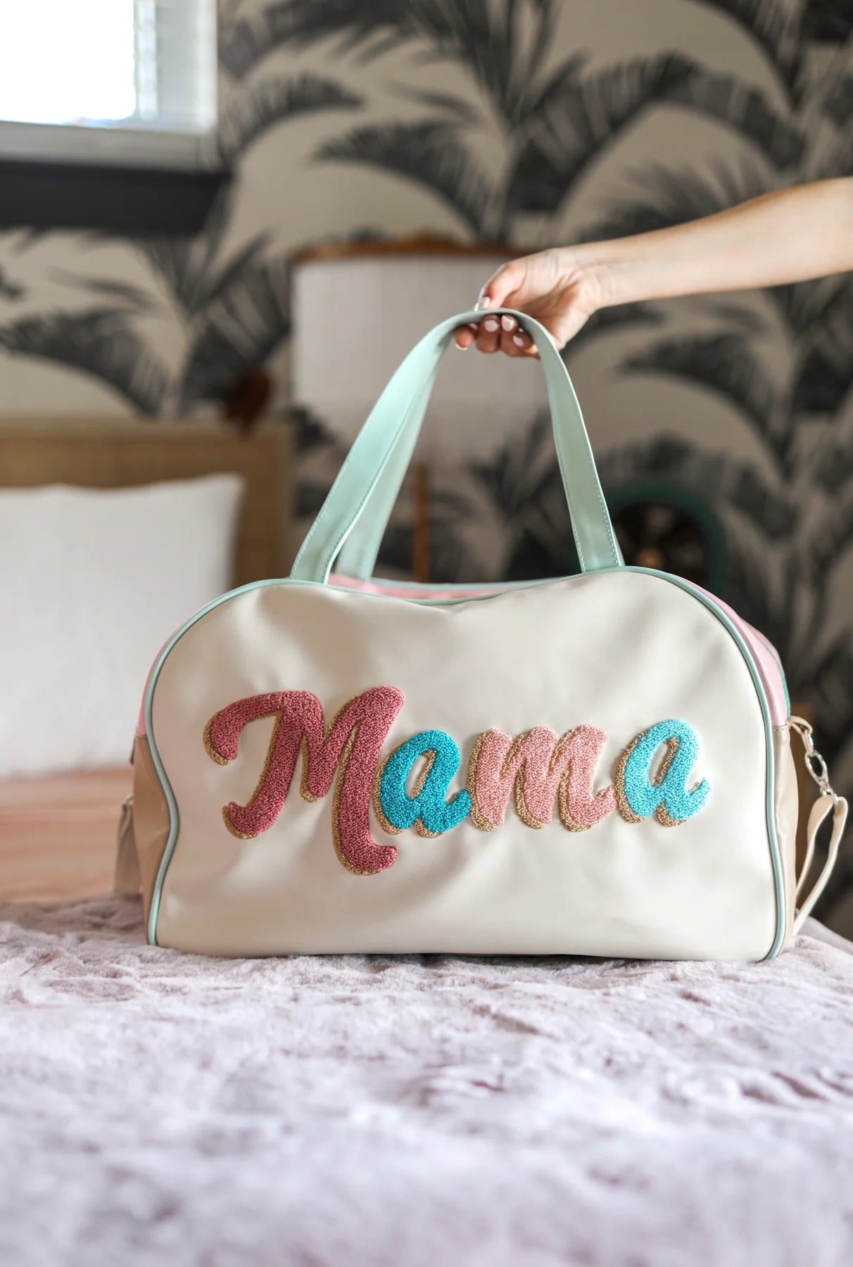 JADELYNN BROOKE MAMA DUFFLE BAG