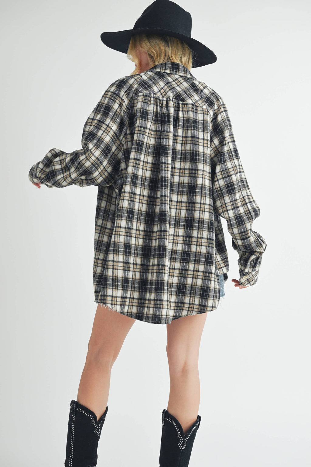 8375EN Abri Plaid Flannel Shirt 3
