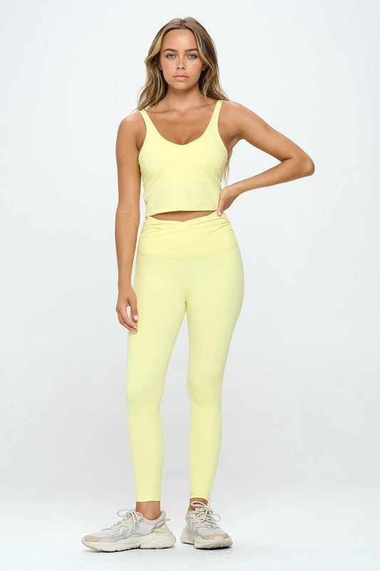 Lulu dupe Align Cropped Tank Top Same Fabric