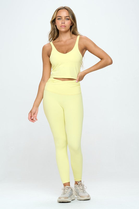 Lulu dupe Align Cropped Tank Top Same Fabric