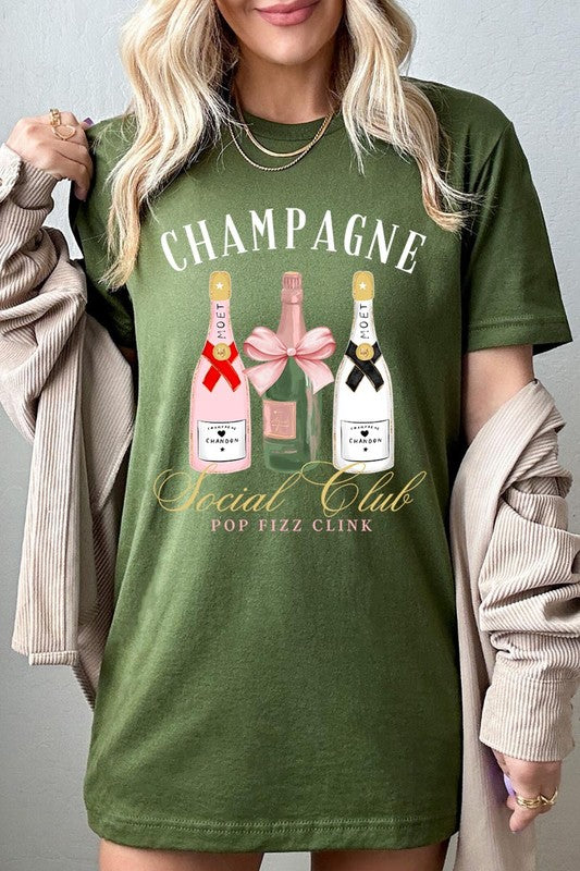 Champagne Social Club Graphic T Shirts