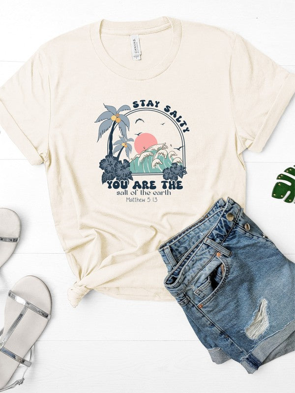 Stay Salty Bella Canvas Graphic Tee