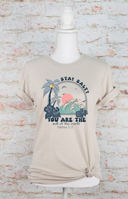 Stay Salty Bella Canvas Graphic Tee
