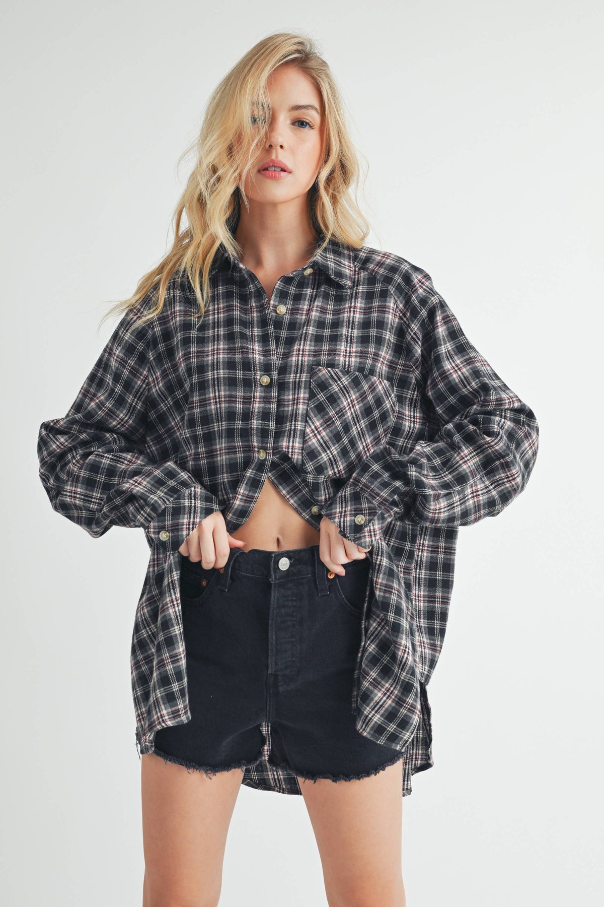 8375EN Abri Plaid Flannel Shirt 3