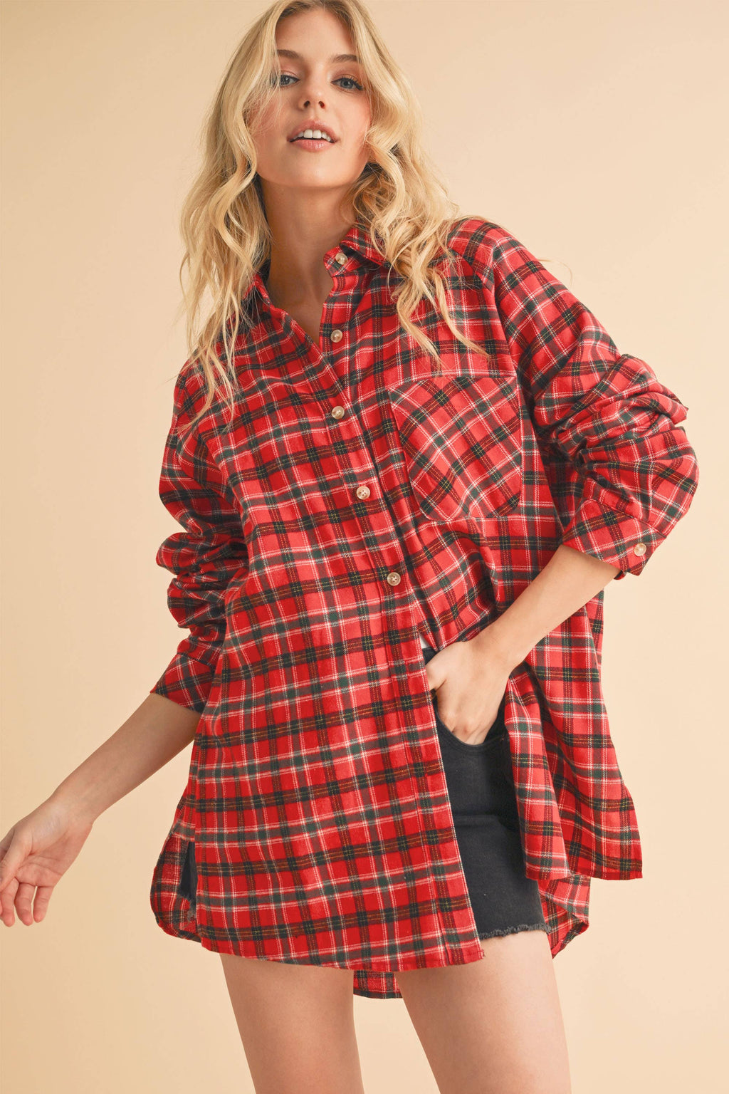 8375EN Abri Plaid Flannel Shirt 3