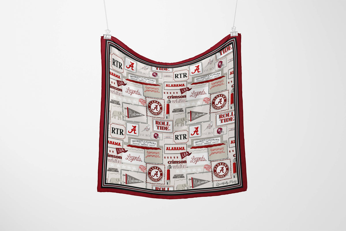 Alabama Silk Scarf
