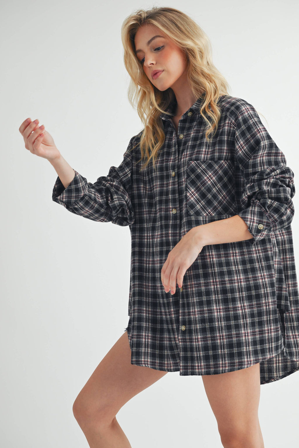 8375EN Abri Plaid Flannel Shirt 3