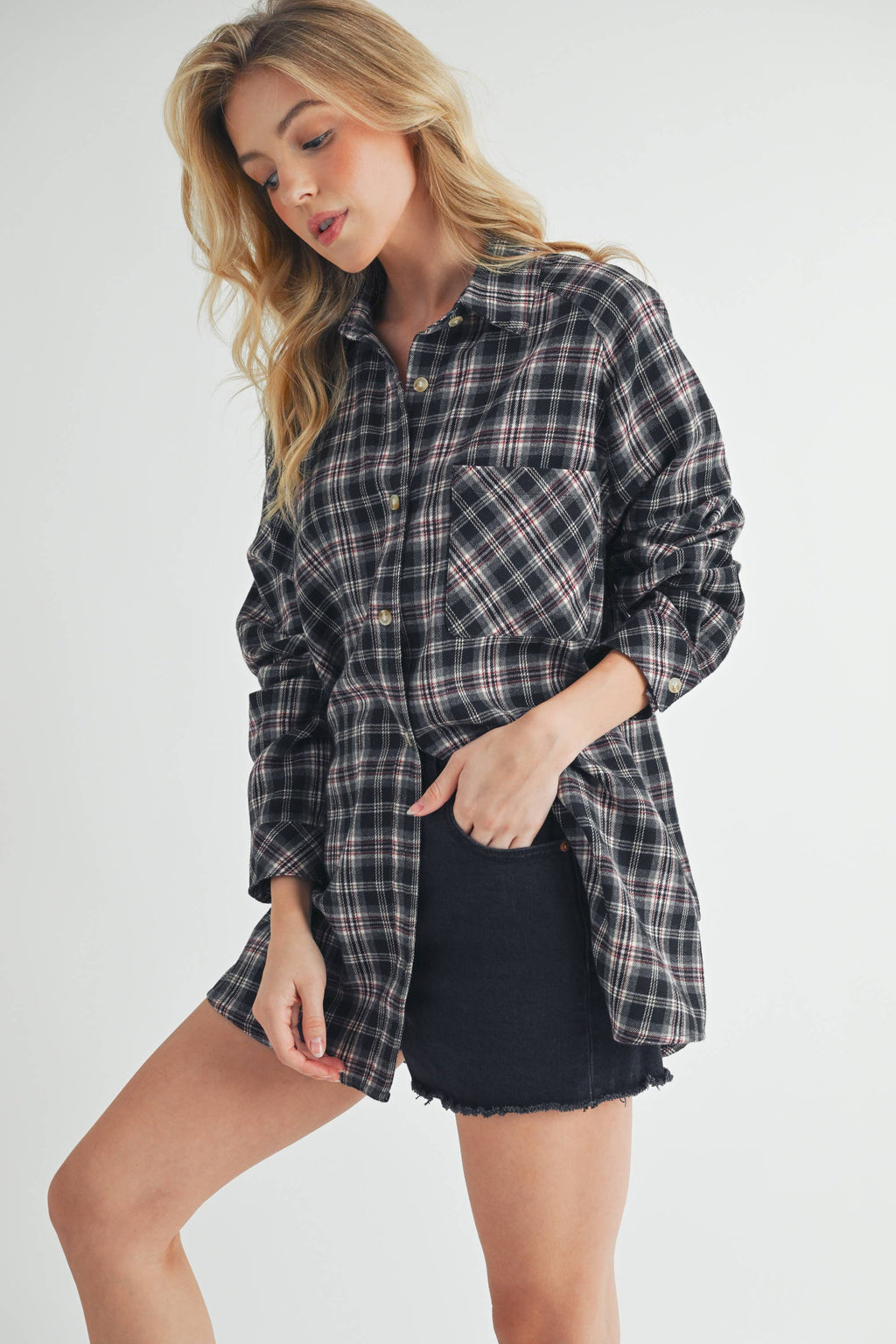 8375EN Abri Plaid Flannel Shirt 3