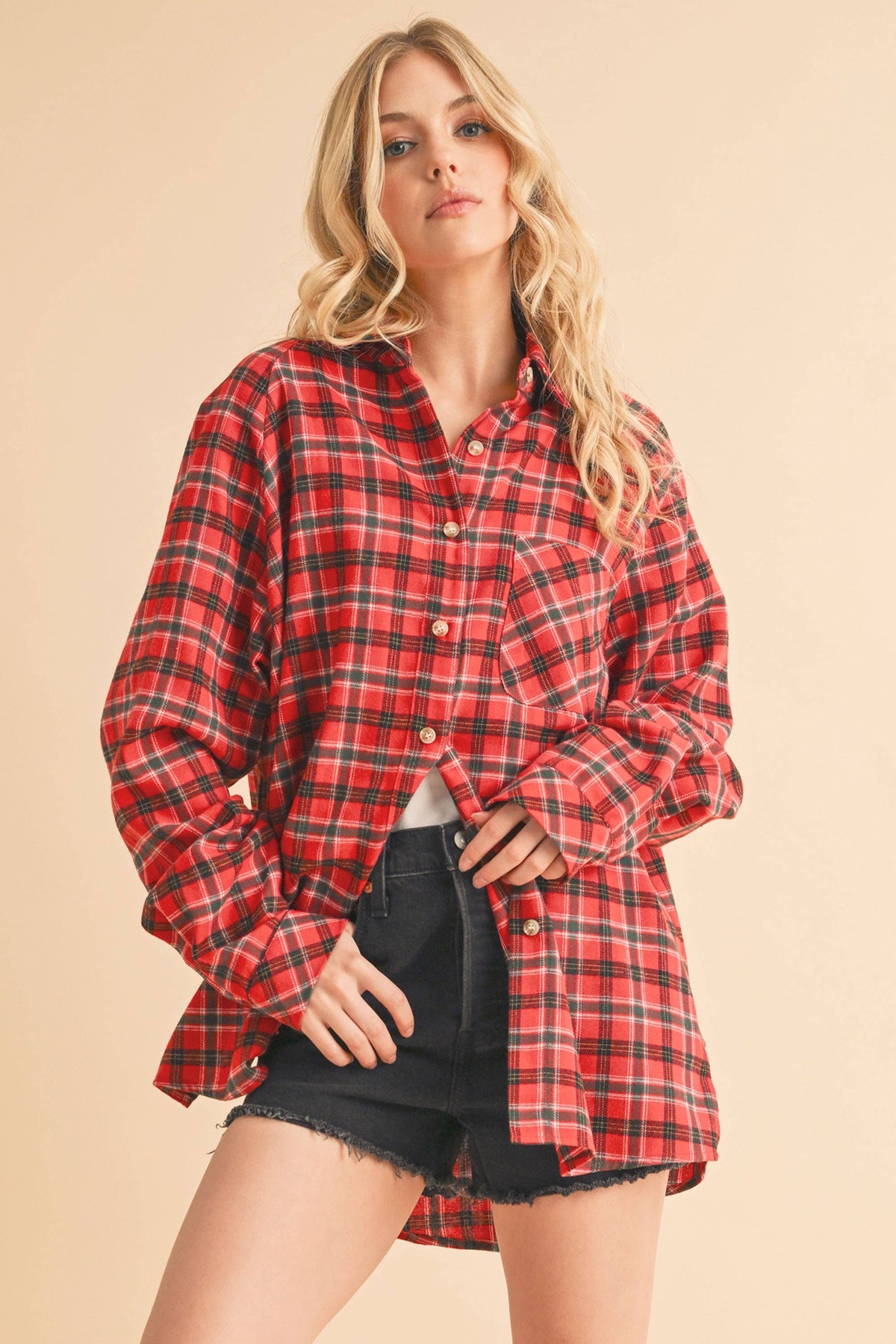 8375EN Abri Plaid Flannel Shirt 3