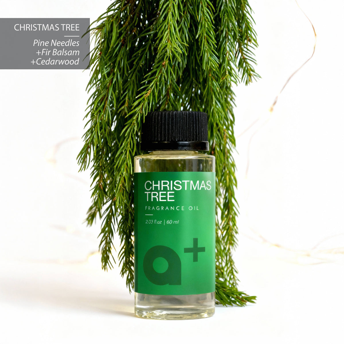 Aromar + Christmas Tree 2oz Holiday Waterless Fragrance Oil