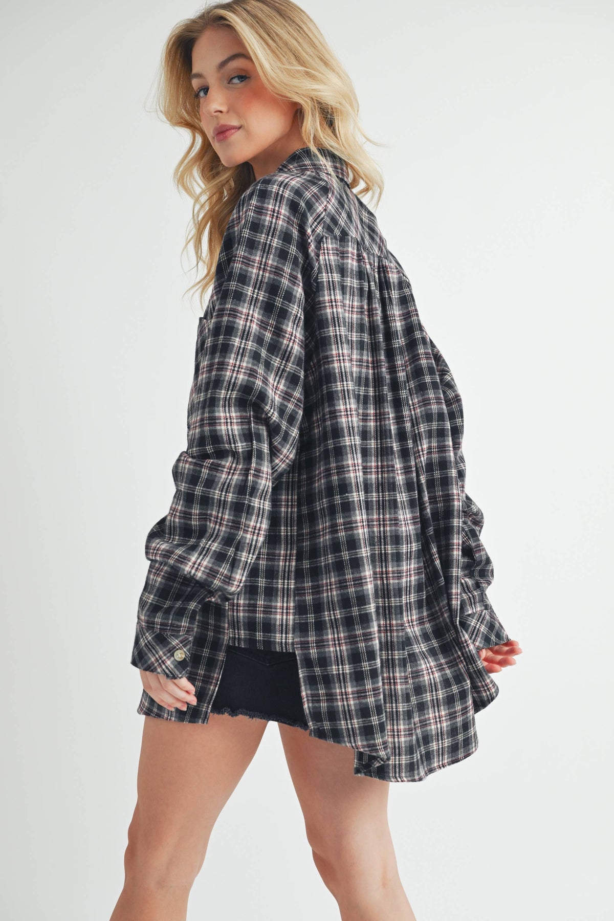 8375EN Abri Plaid Flannel Shirt 3