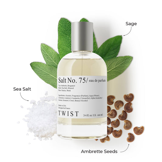 Twist Salt No. 75 Inspired by J.M. Wood Sage & Sea Salt