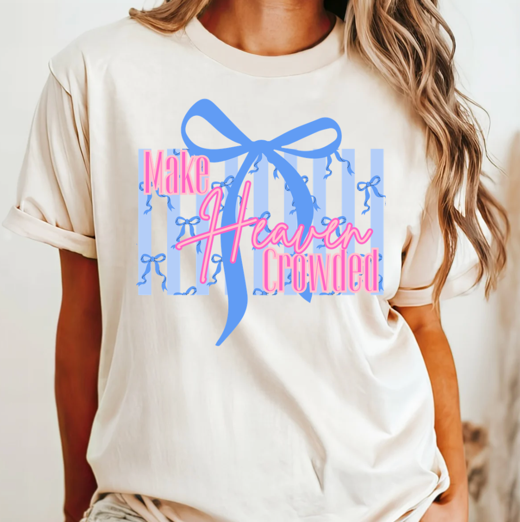 Coquette Make Heaven Crowded Comfort Color Tee