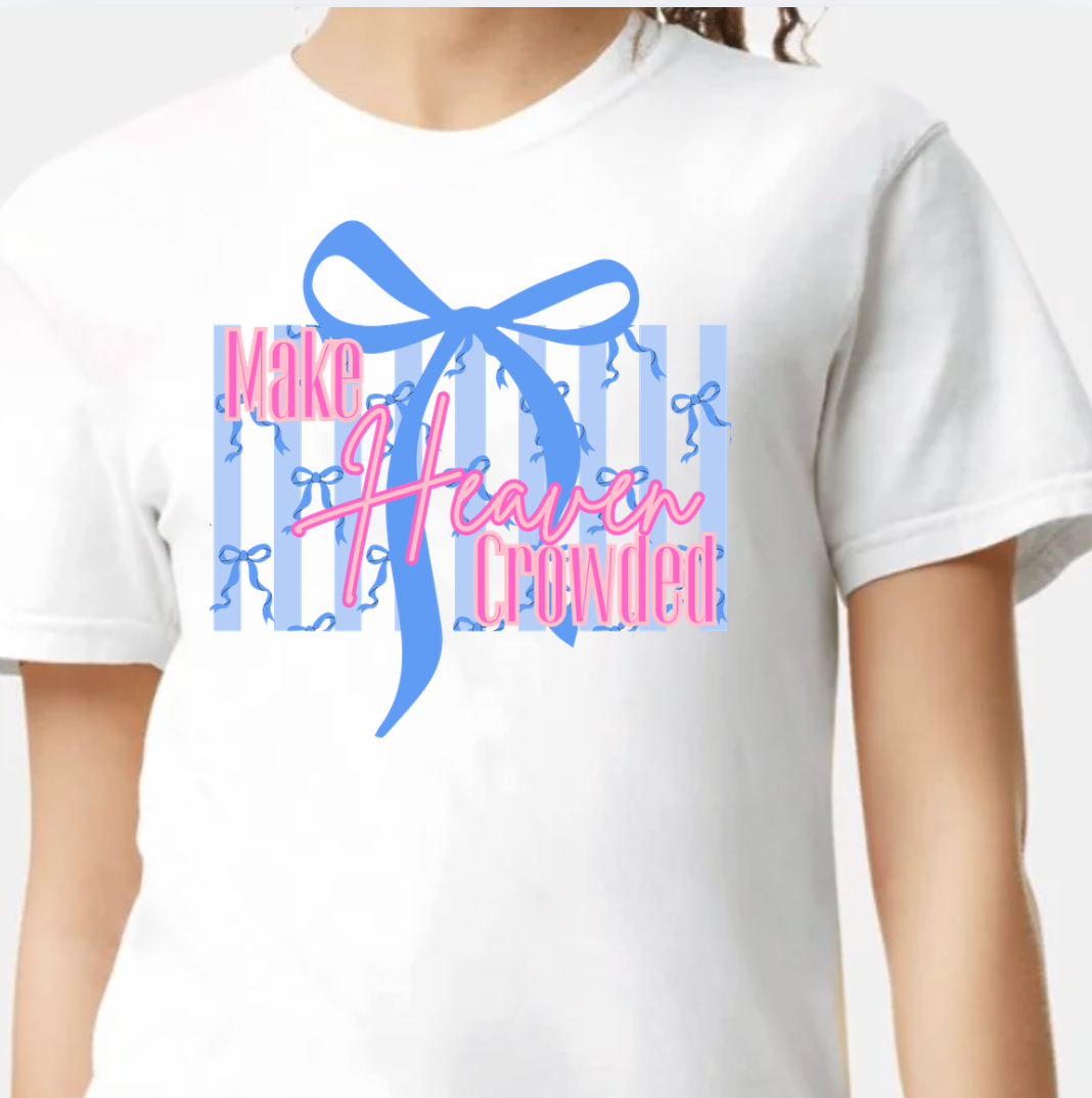 Coquette Make Heaven Crowded Comfort Color Tee