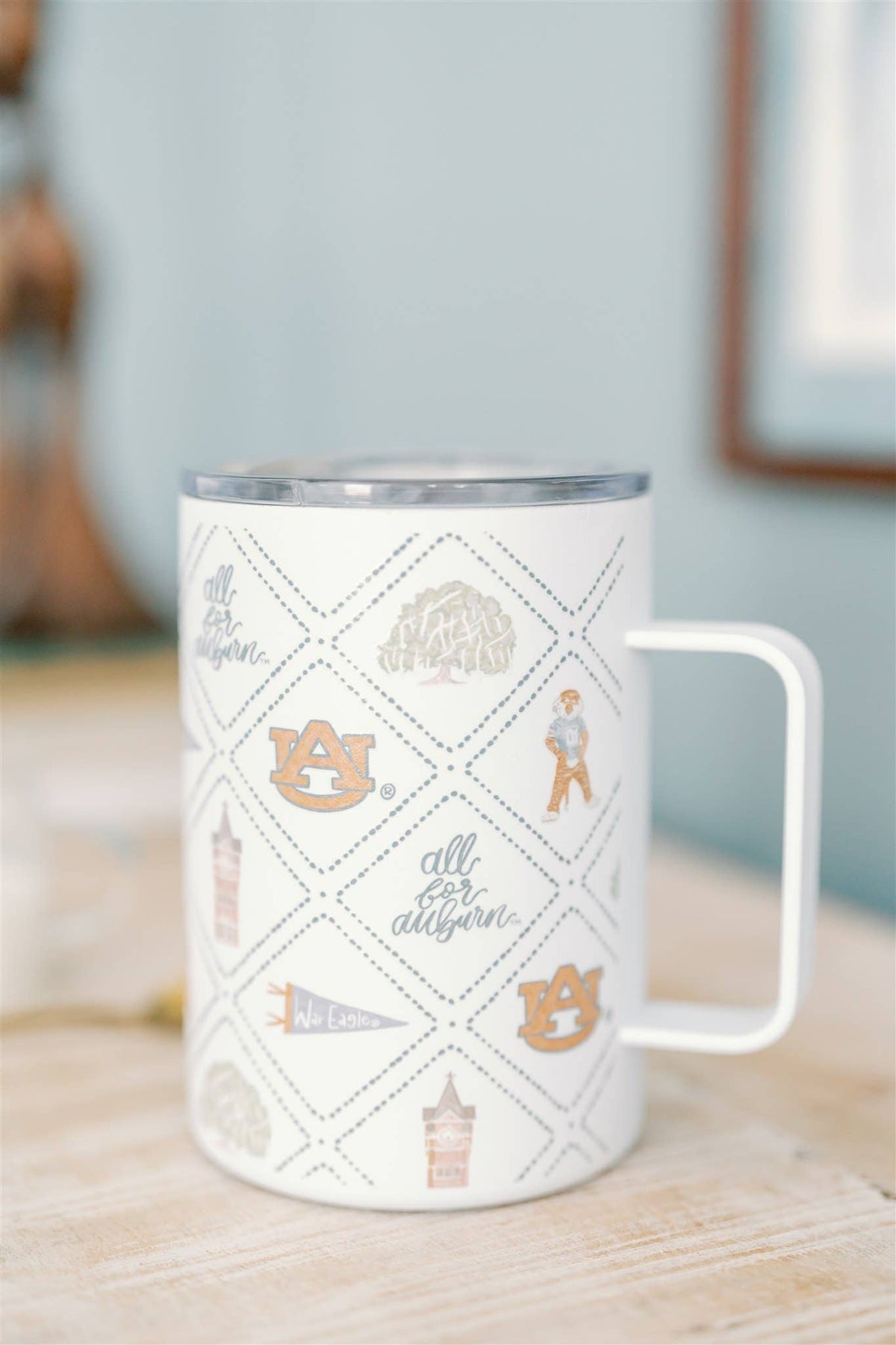 Licensed 16 oz. Insulated Auburn University Mug