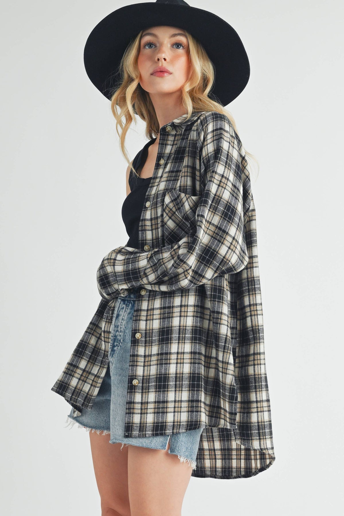8375EN Abri Plaid Flannel Shirt 3