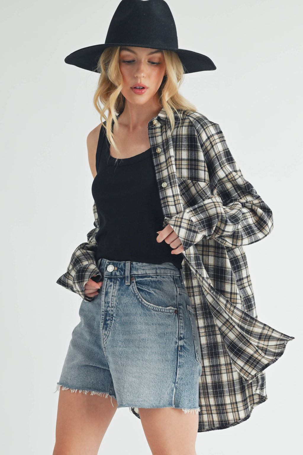 8375EN Abri Plaid Flannel Shirt 3