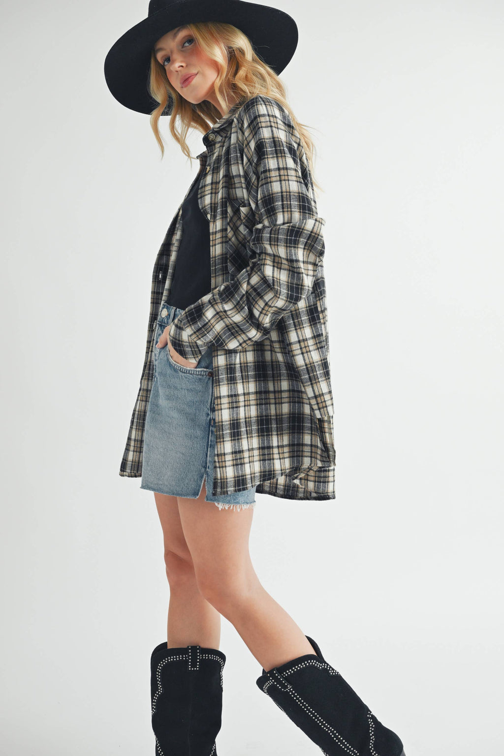 8375EN Abri Plaid Flannel Shirt 3