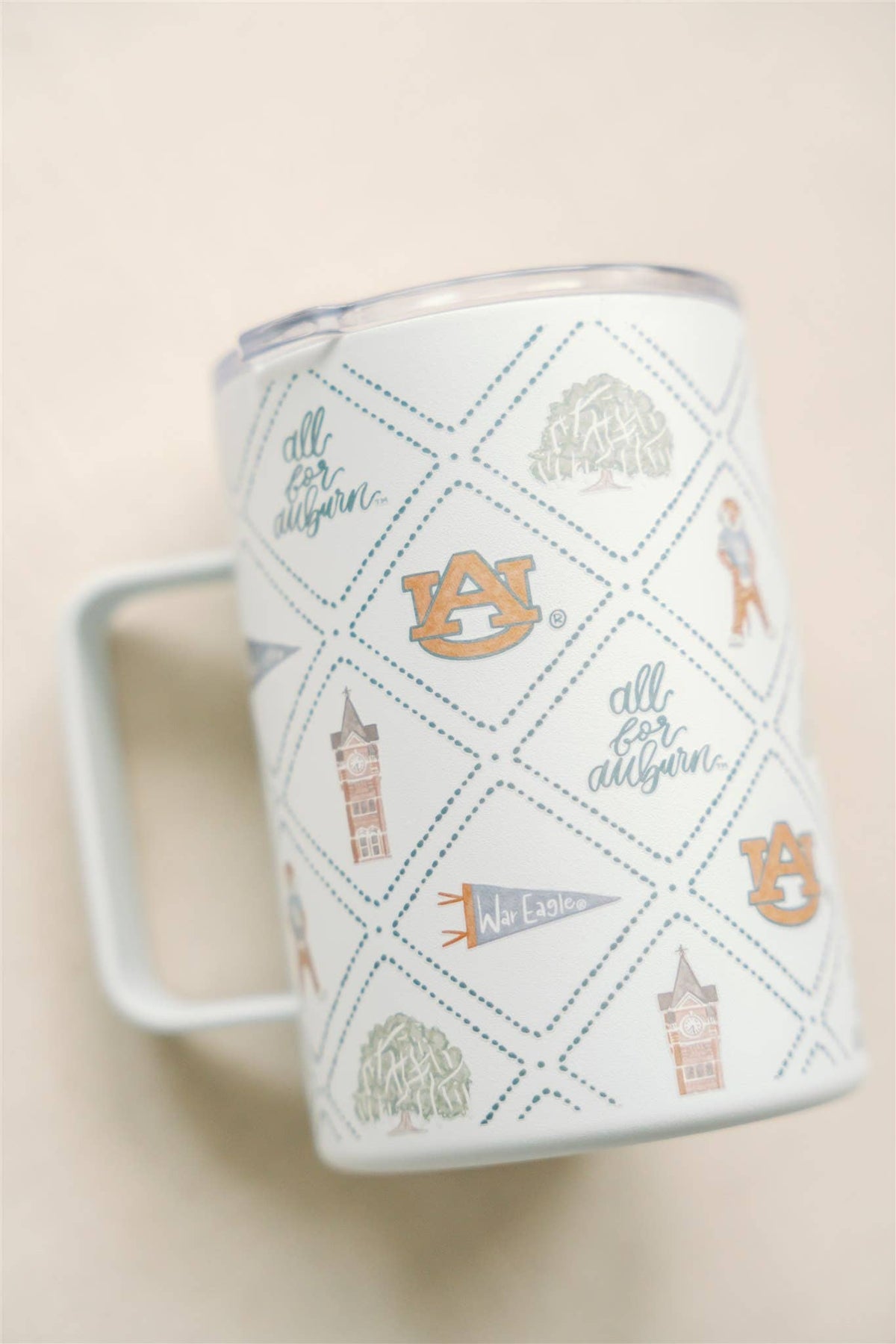 Licensed 16 oz. Insulated Auburn University Mug
