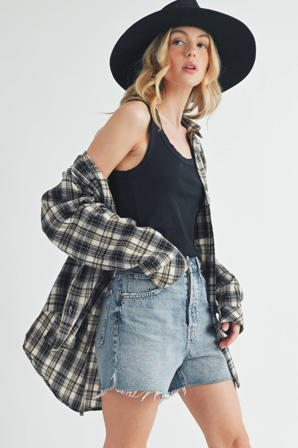 8375EN Abri Plaid Flannel Shirt 3