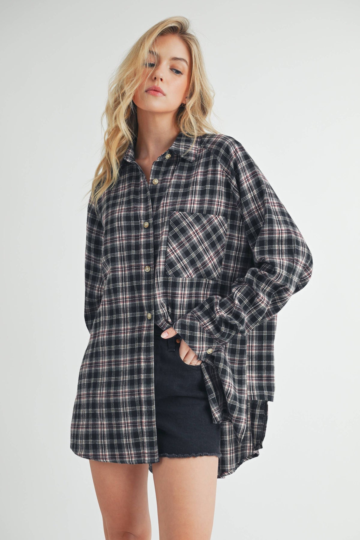 8375EN Abri Plaid Flannel Shirt 3