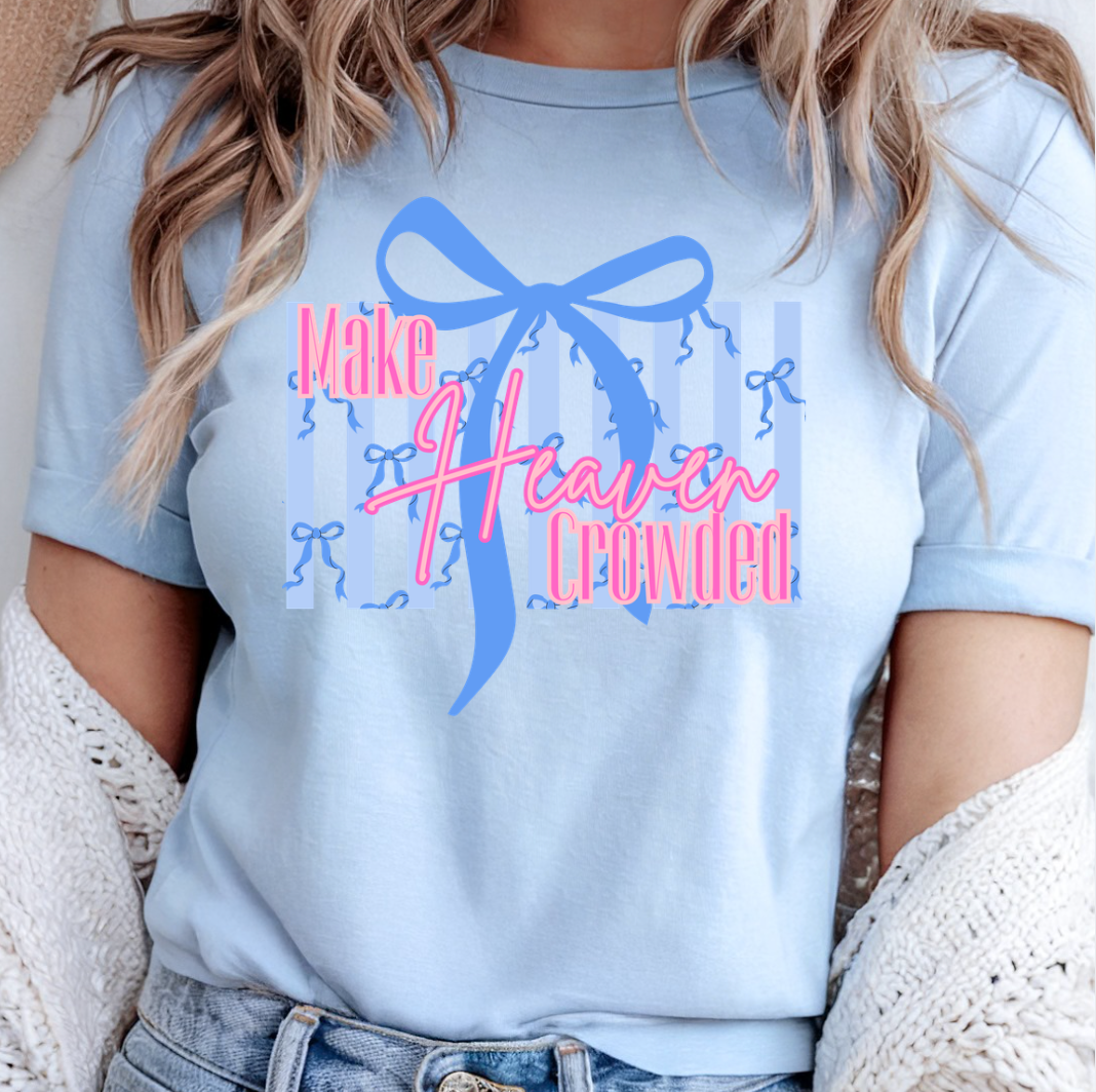Coquette Make Heaven Crowded Comfort Color Tee