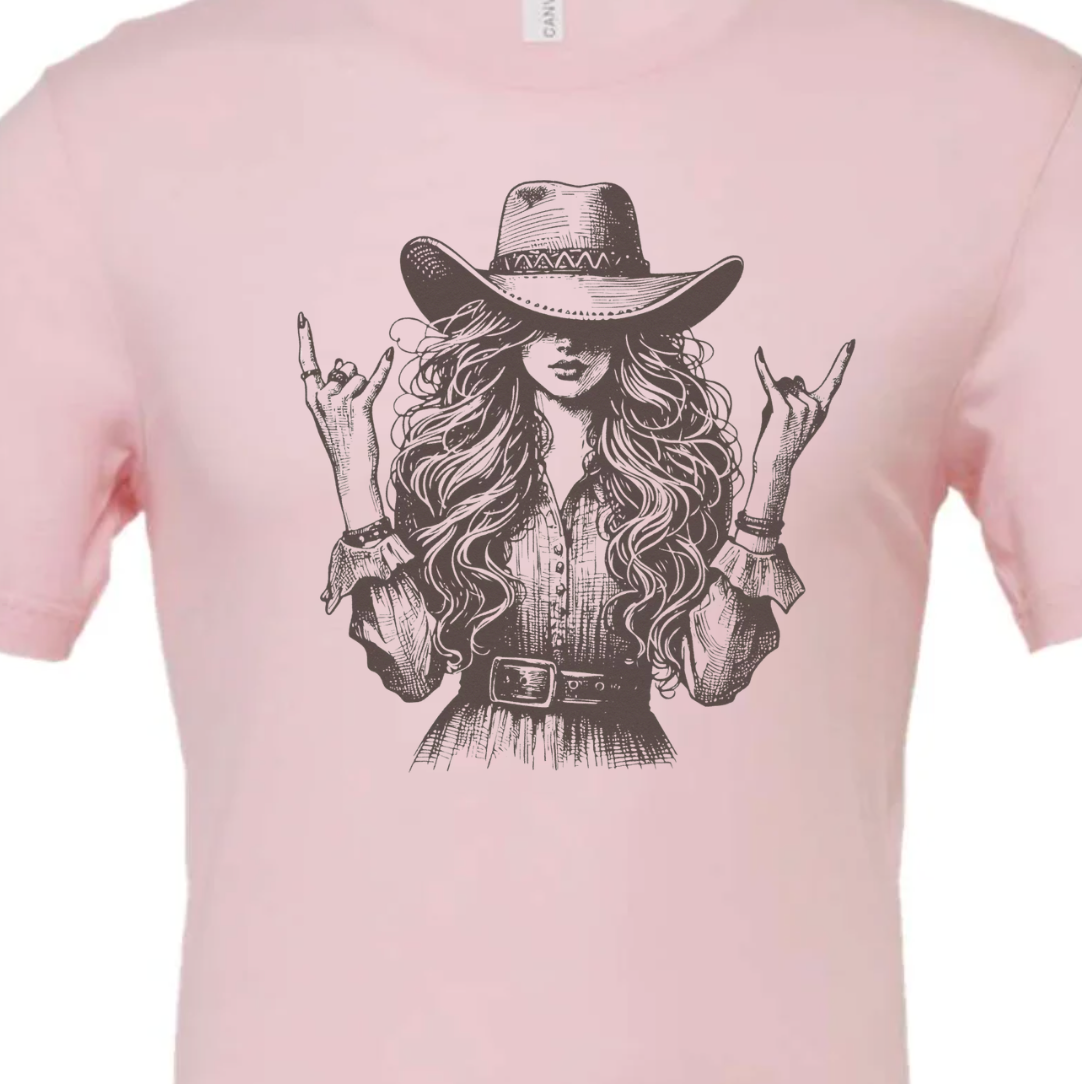 Rockstar Cowgirl Tee