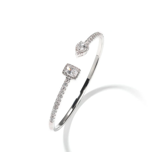 Dreamy Square Charm Bangle